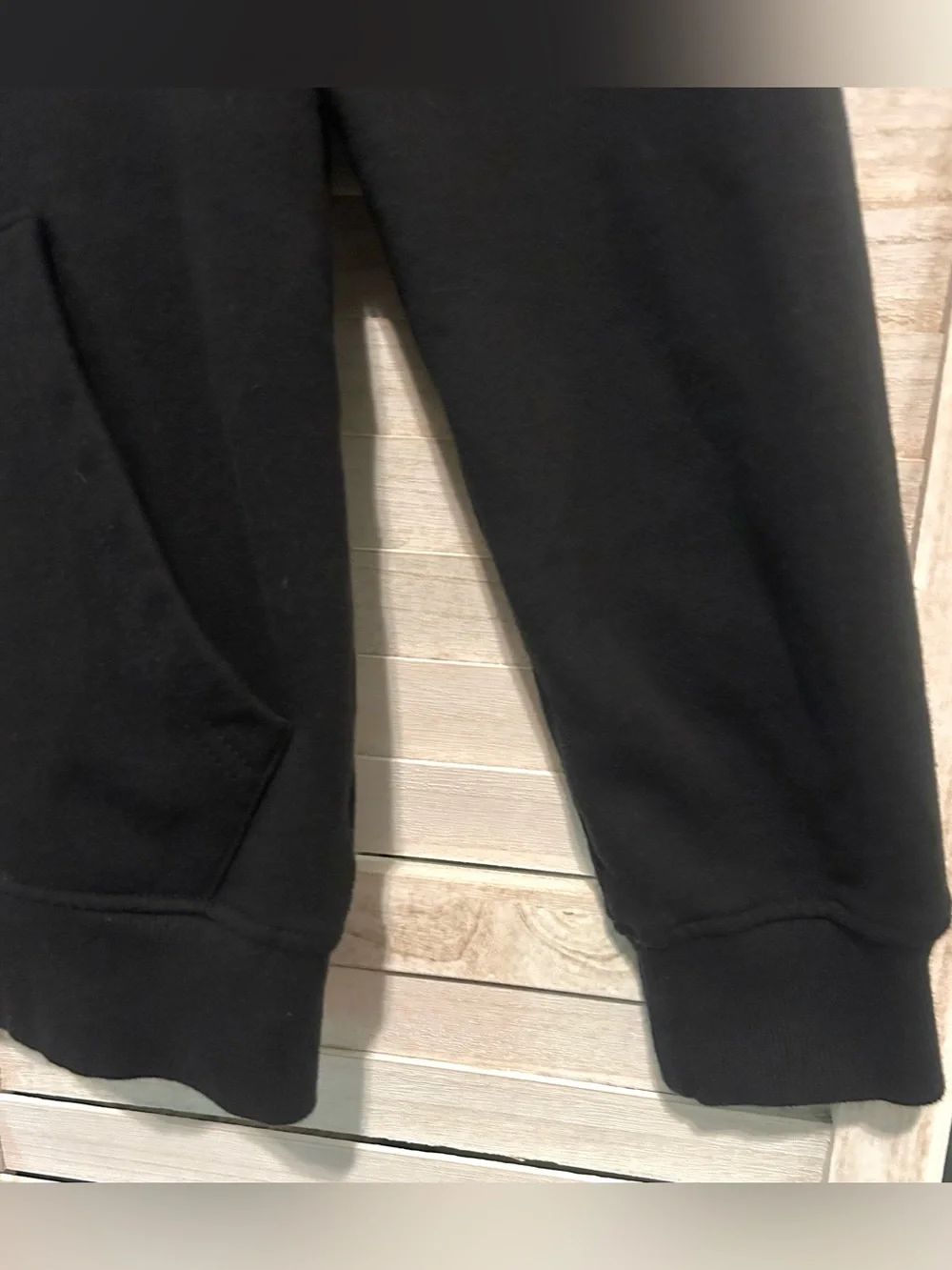True Religion Men’s City Buddha Black Zip Hoodie with Metallic Logo. Size Small